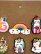 Childrenland Декоративни Charms за Обувки Многоцветни 6 бр