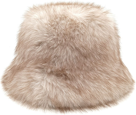 Beanie Damen Strickmütze in Beigen Farbe