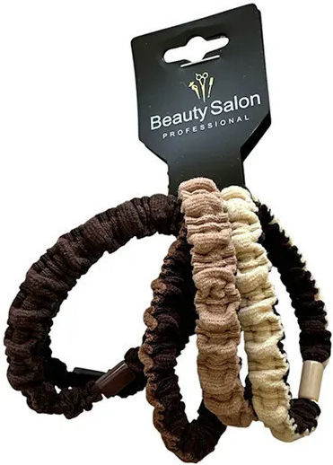 Beauty Salon Haargummis Erdige Farben 5 Stück
