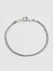 SteweHome Männer Silber Kette Hand Länge 21cm