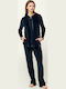 Blue Sweatpants Set