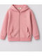 Kids Sweatshirt Cardigan Pink