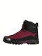 The North Face Verto Women's Hiking Boots Waterproof with Gore-Tex Membrane Burgundy