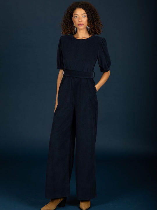 Damen Jumpsuit Blau 130-21476-Blau (008)