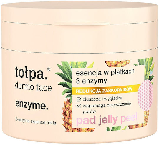 Tolpa Dermo Peeling Tücher Für Gesicht & Lippen 50 Stück