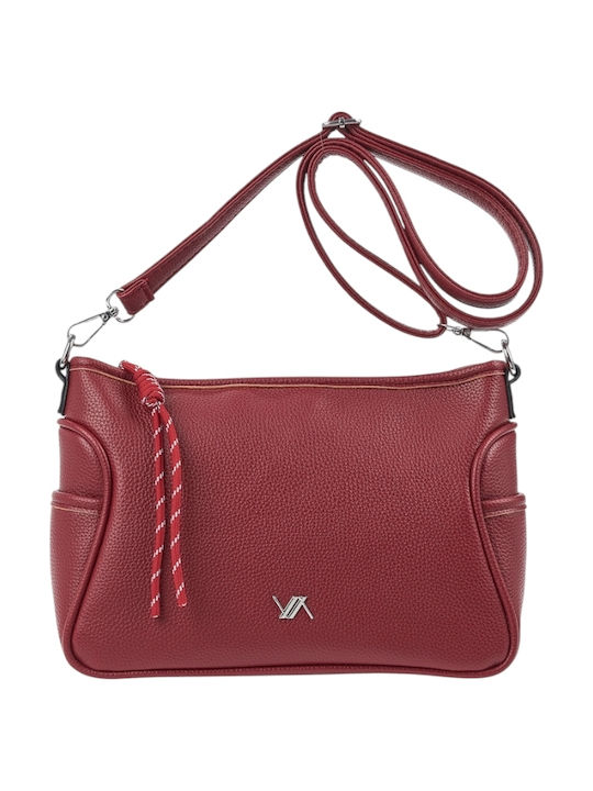 Verde Verde Damenhandtasche Crossbody Burgundisch