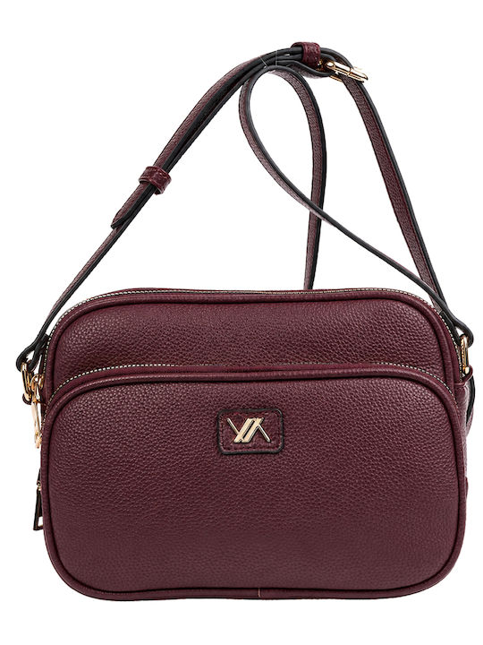 Verde Women's Crossbody Bag Burgundy