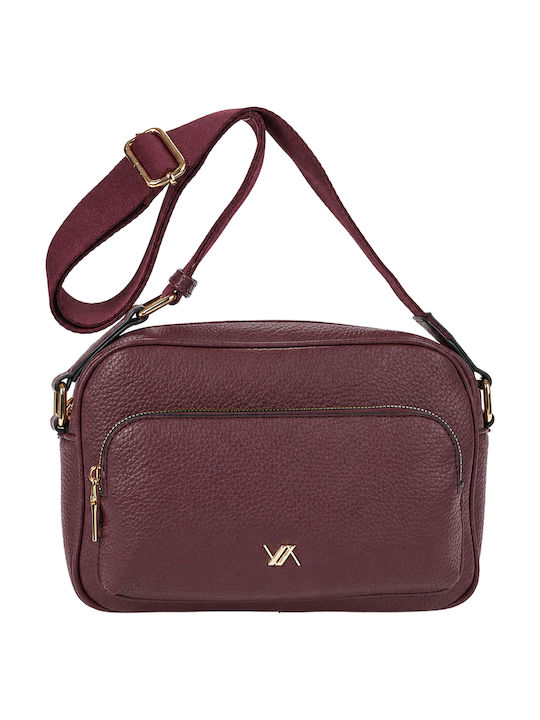 Verde Women's Crossbody Bag Burgundy