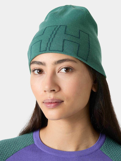 Unisex Beanie Strickmütze in Grün