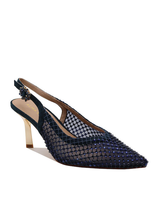 Navyblau Pumps