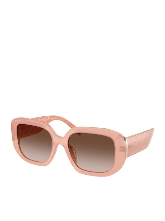 Tory Burch Women's Sunglasses With Pink Horn-Rimmed Frame