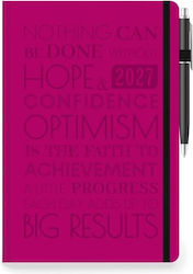 Innostat Opus Daily Agenda 2027 Pink 10x14cm