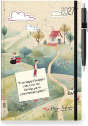 Innostat Daily Agenda 2027 Beige 10x14cm