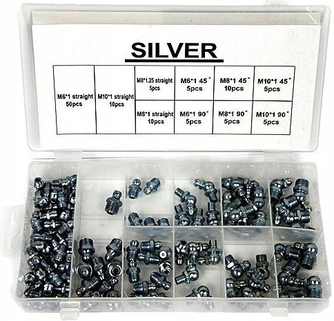 Silver Silver Werkzeugzubehör Satz 110 Stück