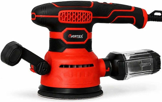 Vertex VSM106A Eccentric Sander 125mm Electric 450W with Speed Setting and with Dust Suction System