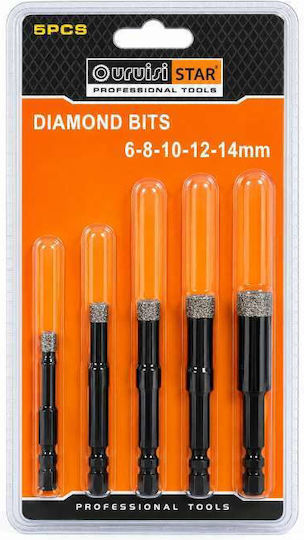 Uruisi Star Uruisi Star Lochsäge Set Trockenschnitt Mit Durchmesser Von 6mm Bis 14mm