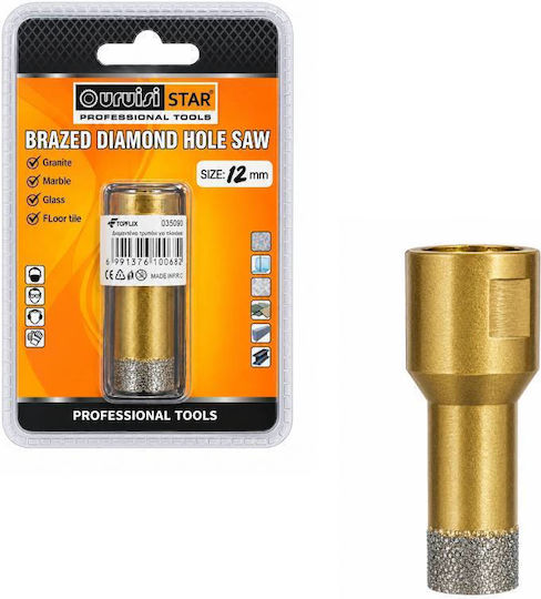 Uruisi Star Lochsäge Trockenschnitt mit Durchmesser 12mm für Metall und Rasen