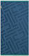 Feel & Touch Strandtuch Baumwolle Blau 180x90cm