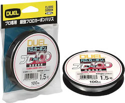 Duel H.d Carbon Pro 100s Fluorocarbon 100m – 100% Fluorocarbon High Strength 0.260mm