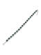 Damen-Riviera-Armband aus Silber mit Zirkon
