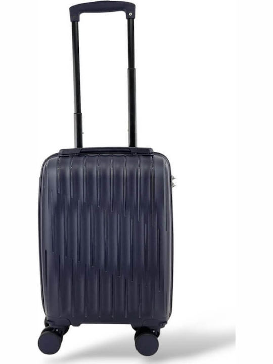 Playful Bags Cabin Hard Blue Suitcase
