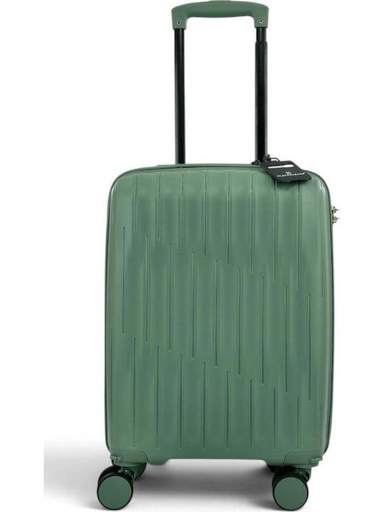 Playful Bags Cabin Hard Green Suitcase
