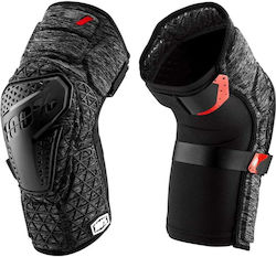 100% Surpass Knee Guard Επιγονατίδες Grey Heather Black Μέγεθος Xl New