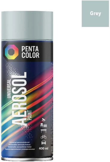 Pentacolor Σπρέι Βαφής Γκρι R-7001 400ml