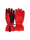 4F Men's Ski & Snowboard Gloves Red