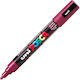 Uni Pap Marker Bordo