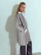 Celestino Damen Strickjacke Lang Oversized Locker Fit Braun Hell