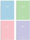 Metron Spiral Ruled Notebook 120 Paper Sheets 2 Subjects (Miscellaneous Designs)