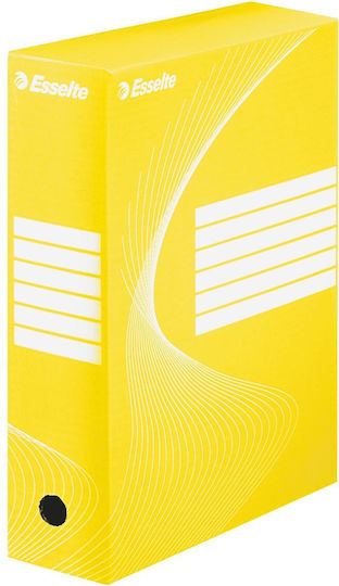 Esselte File Box 10.1x25x35.5cm Yellow