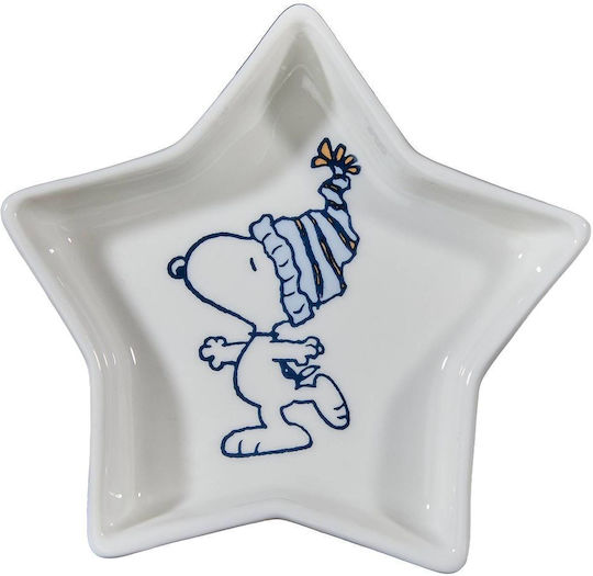 Butlers Christmas Porcelain Plate Stars 10x10cm Butlers Christmas Porcelain Plate Stars 10x10cm