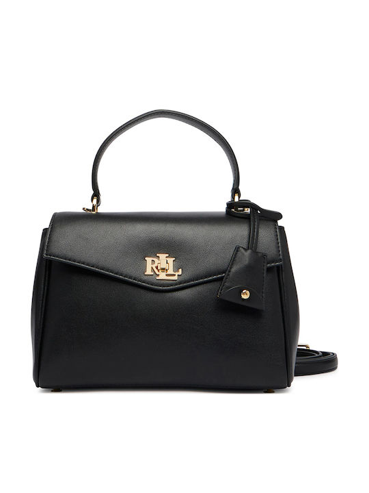 Lauren Leather Women's Shoulder Bag Black