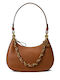 Lauren Leather Women's Shoulder Bag Beige