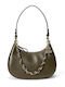 Lauren Leather Women's Shoulder Bag Green