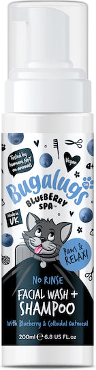 Blueberry Spa Face Cleanser & No-Rinse Shampoo Cats 200ml