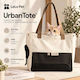 Lelo Pet Premium Hundetragetasche für den Transport von Hund und Katze bis 5kg Beiges M36xB35xH16cm