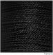 Synthetic Twisted Laces 1mm 227100531 Black 10 Meters