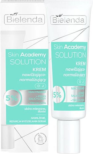 Bielenda Moisturizing Face Cream Against Blemishes With Hyaluronic Acid & Niacinamide 50ml