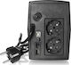East AT-UPS650-LCD UPS Line-Interactive 650VA 390W