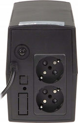 East AT-UPS650BK-LED UPS 650VA 390W