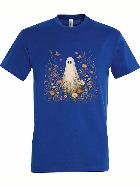T-shirt Унисекс Wildflower Ghost Boho Floral Ha...