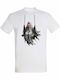 T-shirt Unisex " Ghost On Swing Cute Halloween Ghost " White