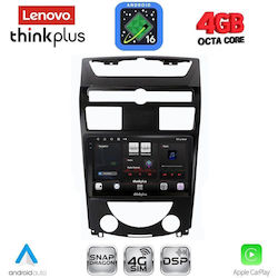 Lenovo Car Audio System for Ssangyong Rexton 2006-2015 (Bluetooth/USB/WiFi/GPS/Apple CarPlay/Android Auto) with 10" Touch Screen