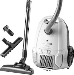 Concept vp8090 Vacuum Cleaner 700W Bagged 3lt White Concept vp8090 Vacuum Cleaner 700W Bagged 3lt White