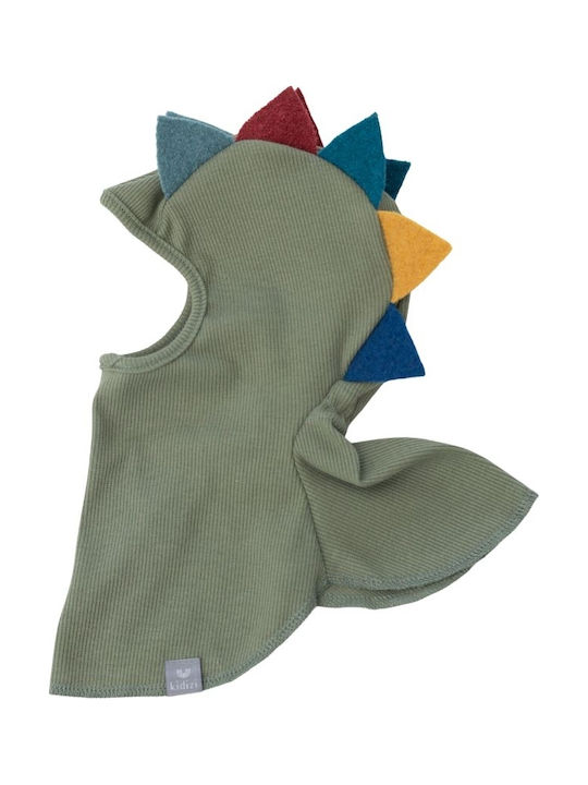 Kinder Beanie Stoff Grün