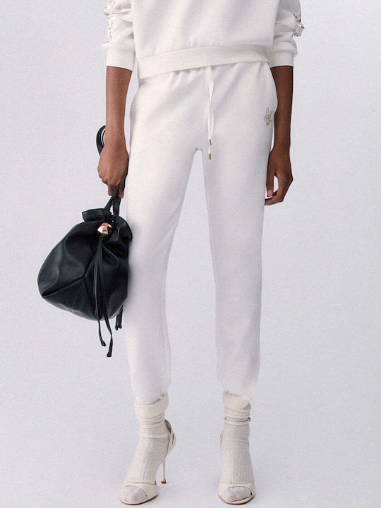Liu Jo Women's Fabric Trousers White