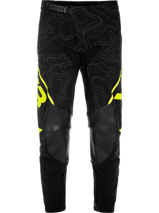 VR46 MX Racing Sommer Herren Reithosen Motocross Schwarz